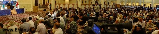 گزارش تصویری/ سخنرانی استاد انصاریان در حرم مطهر شاهچراغ شیراز